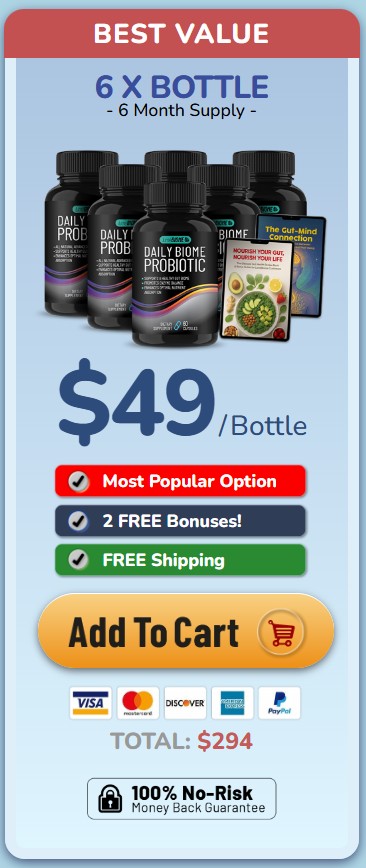 LuméBiome 6 Bottle Price